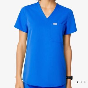 Figs Royal blue scrub top “Catarina”